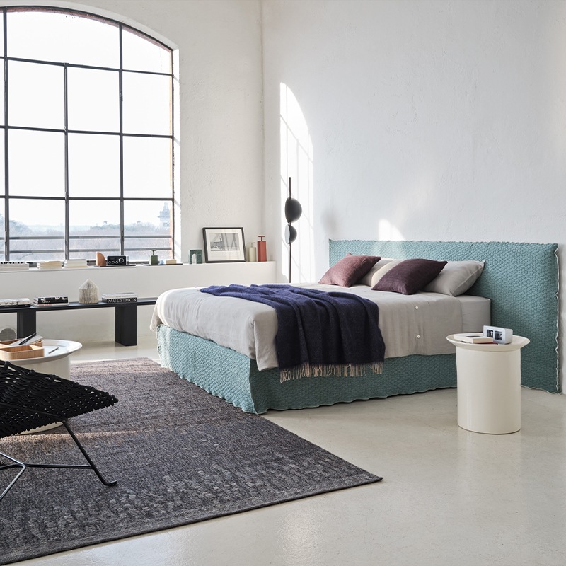 Gervasoni BEDS EASY Bett mit Kopfteil GHOST 80T