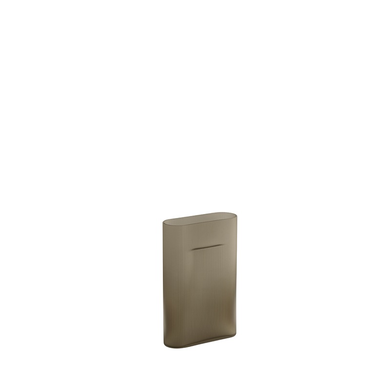 Muuto RIDGE Vase Glas, Höhe 35 cm