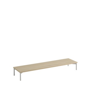 Muuto STACKED Podium für Regalmodule, Breite 131 cm