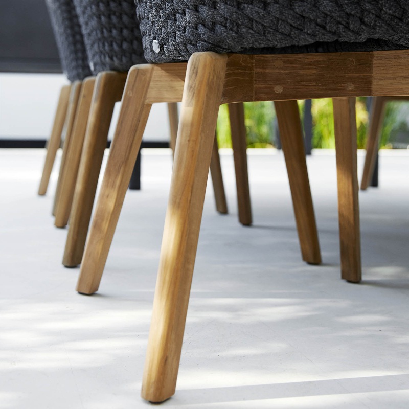 Cane-line PEACOCK Rope/Teak Stuhl