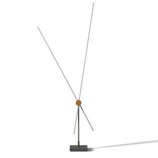 Cassina EITIE Stehleuchte rot/gold