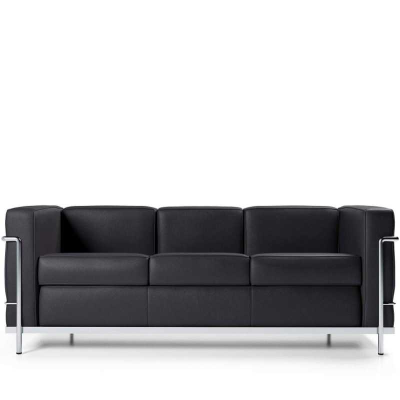 Cassina 2 Fauteuil Grand Confort, petit modèle, trois places