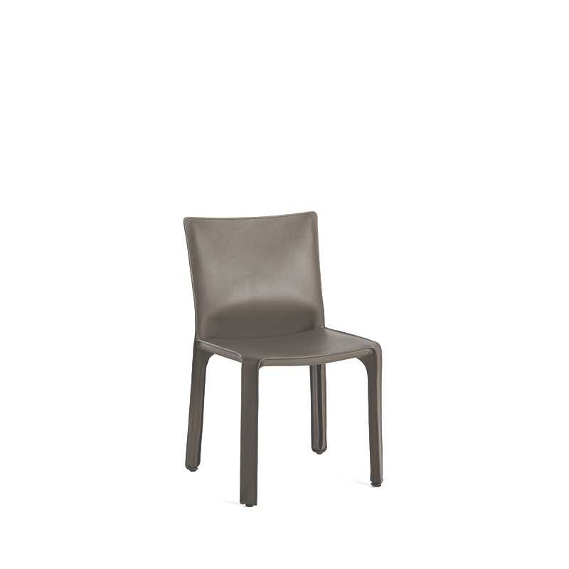 Cassina CAB 412 Stuhl, Kernleder taupe