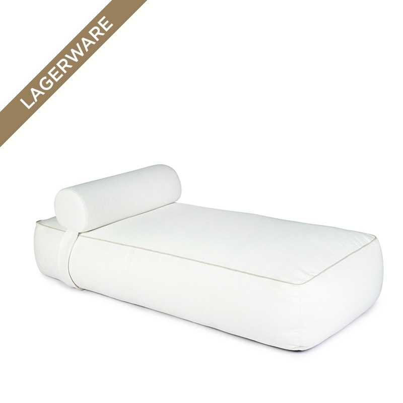 Weishäupl MALIHA Loungebett inkl. Nackenrolle, Cream/Sand