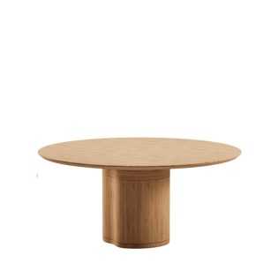 OGADO Esstisch Teak Ø160 cm