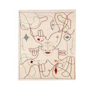 Nanimarquina SILHOUETTE KILIM Teppich