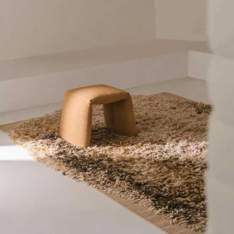 Nanimarquina FOLDED COLOR CARAMEL Pouf