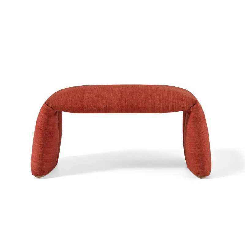 Nanimarquina FOLDED COLOR  SAFRON RED Pouf