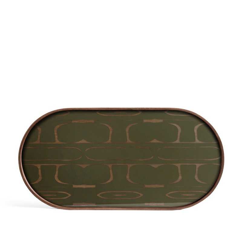 Ethnicraft Tablett oblong