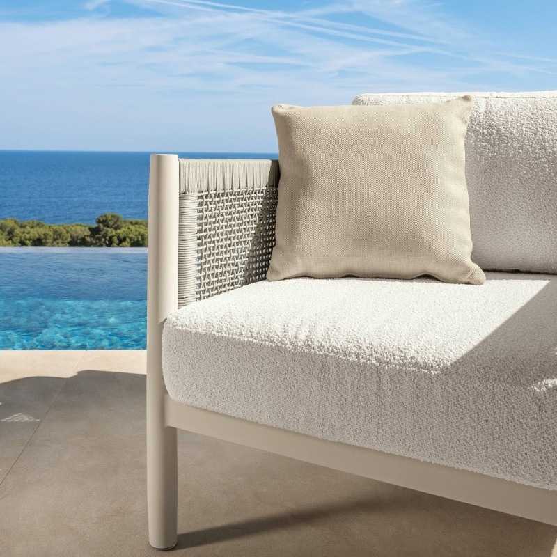 Talenti DOLCEVITA ALU 3-Sitzer-Sofa