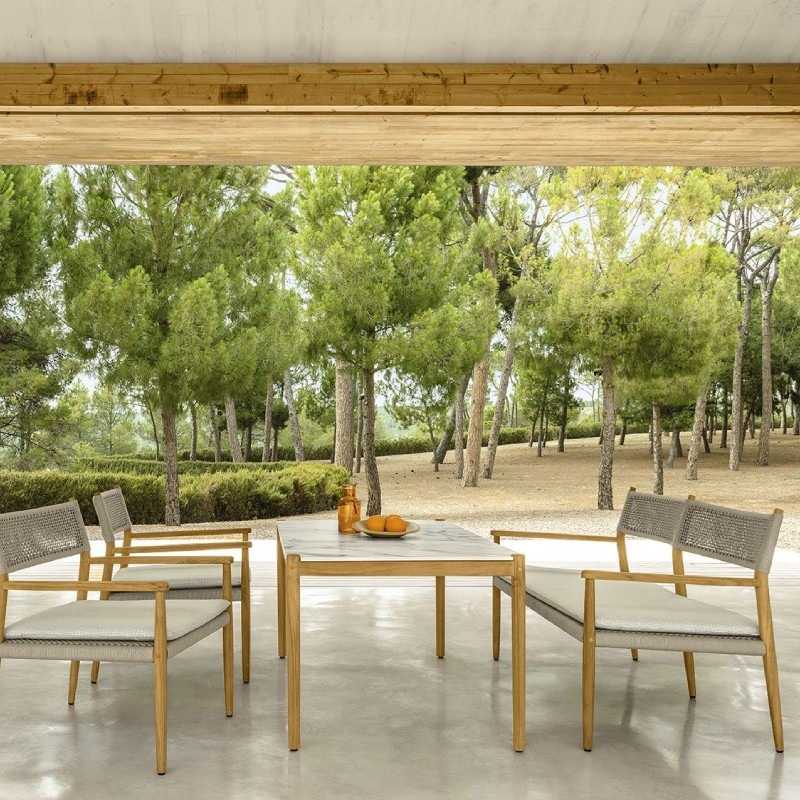 Talenti DOLCEVITA WOOD Lounge-Bank