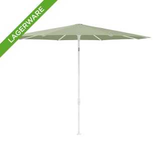 Glatz SMART Sonnenschirm Ø 220 cm, Pistacchio/ Gestell matt weiss