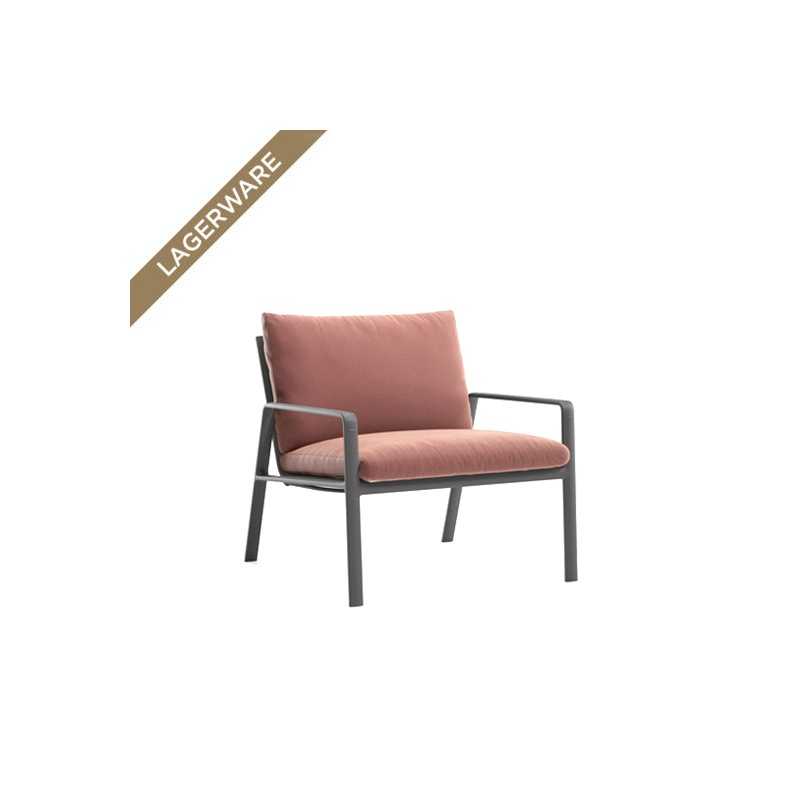 Kettal PARK LIFE Club Sessel, Manganese/ Dusk Pink
