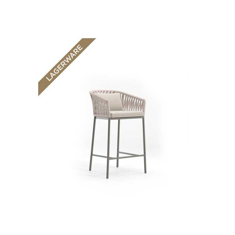 Kettal BITTA niedriger Barhocker Claystone/Dry Sand