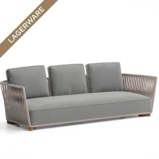 Kettal GRAND BITTA 3-Sitzer Sofa, Reed/ Skylark