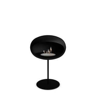 Le Feu DOME 625 GROUND STEEL LOW BLACK Bioethanol-Kamin