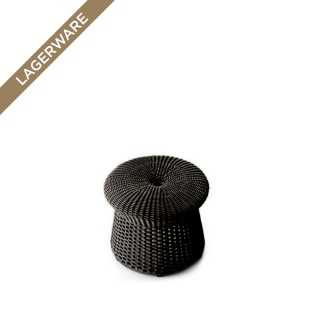 B&B Italia HOSPES OUTDOOR Hocker Ø 52 cm, Anthrazit