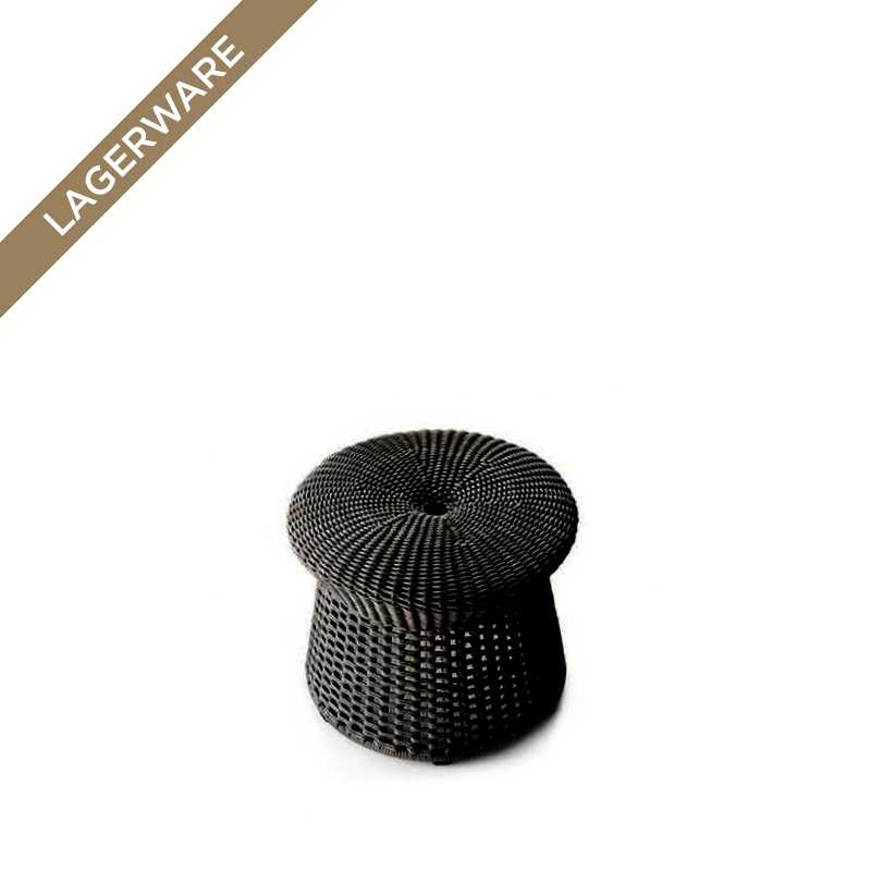 B&B Italia HOSPES OUTDOOR Hocker Ø 52 cm, Anthrazit