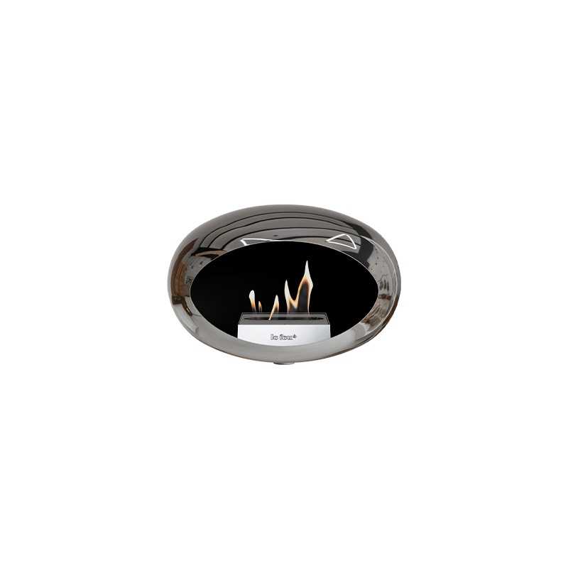 Le Feu WALL Chromed Silver Bioethanol-Kamin
