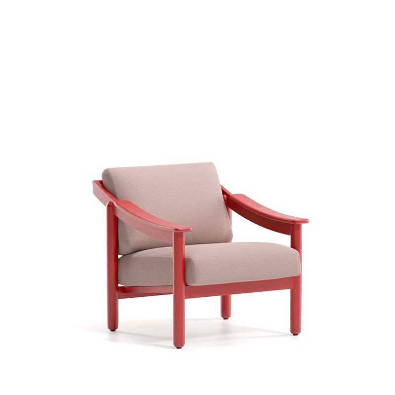 Kettal LODEN Sessel RED Sixties Edition