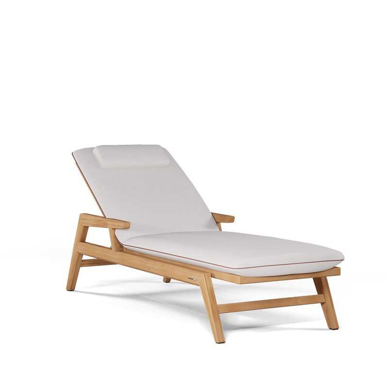 Manutti SUNRISE Casual Sonnenliege mit Armlehnen
