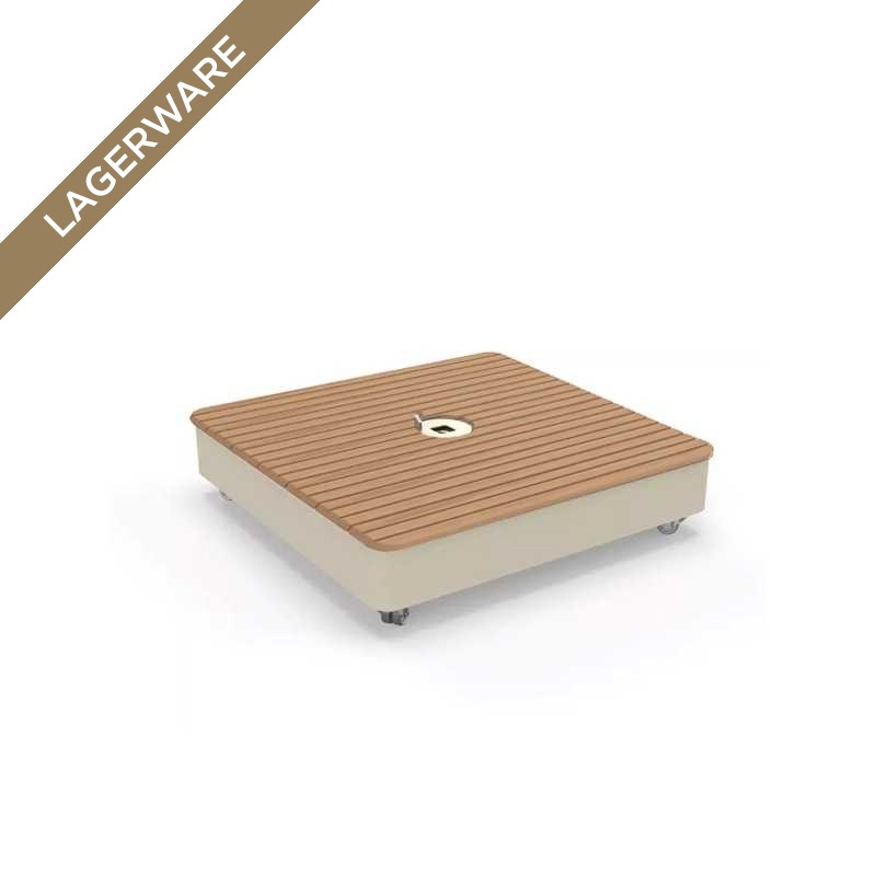 Rollensockel PX, Limestone/ Dekorplatte Holz