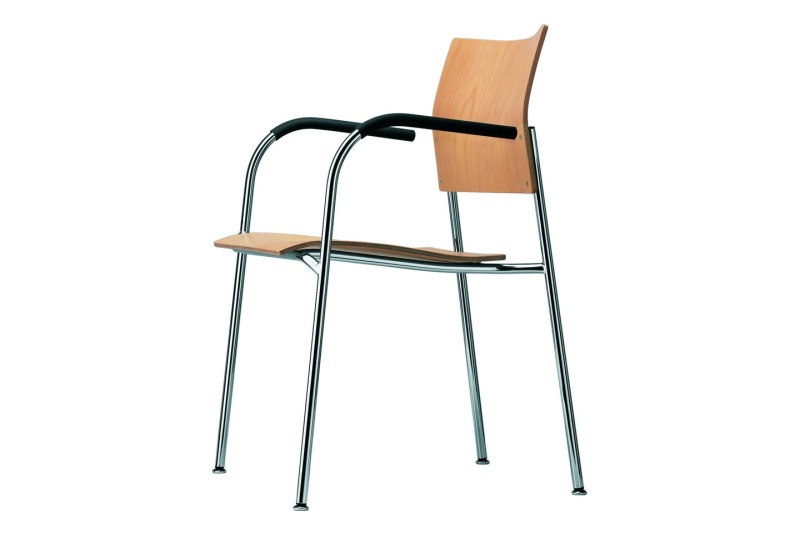 Thonet S 361 F Großraumstuhl Formsperrholz