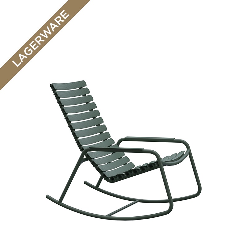Houe ReCLIPS Schaukelstuhl, Olive Green