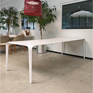 B&B Italia LINK Esstisch 250x100 cm, Weiß