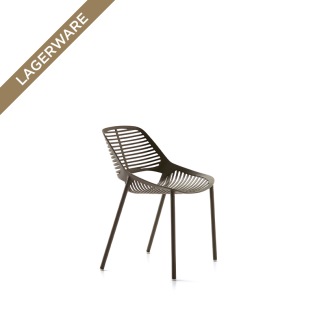 Fast Niwa Stuhl, grau metallic