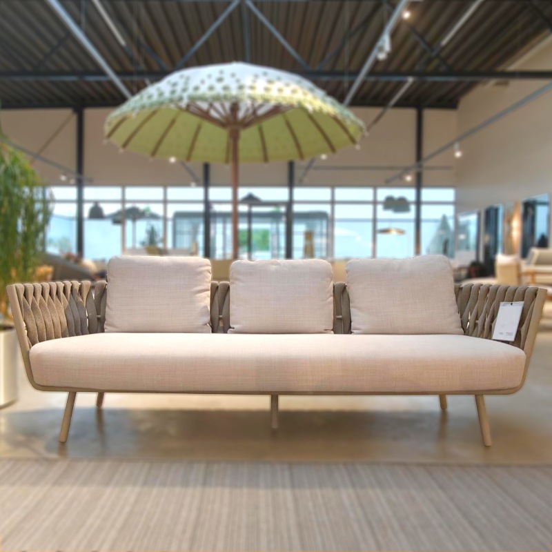 Tribù TOSCA 3-Sitzer Sofa, Linen/ Oyster