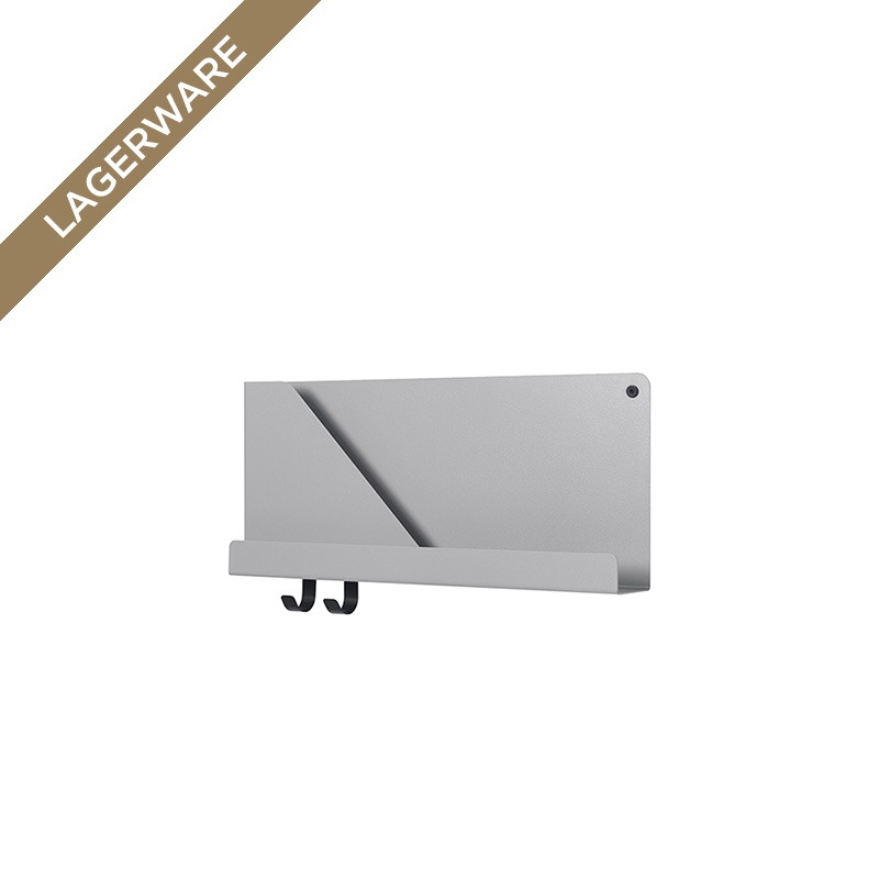 Muuto FOLDED Wandregal 51 x 22 cm, Grau