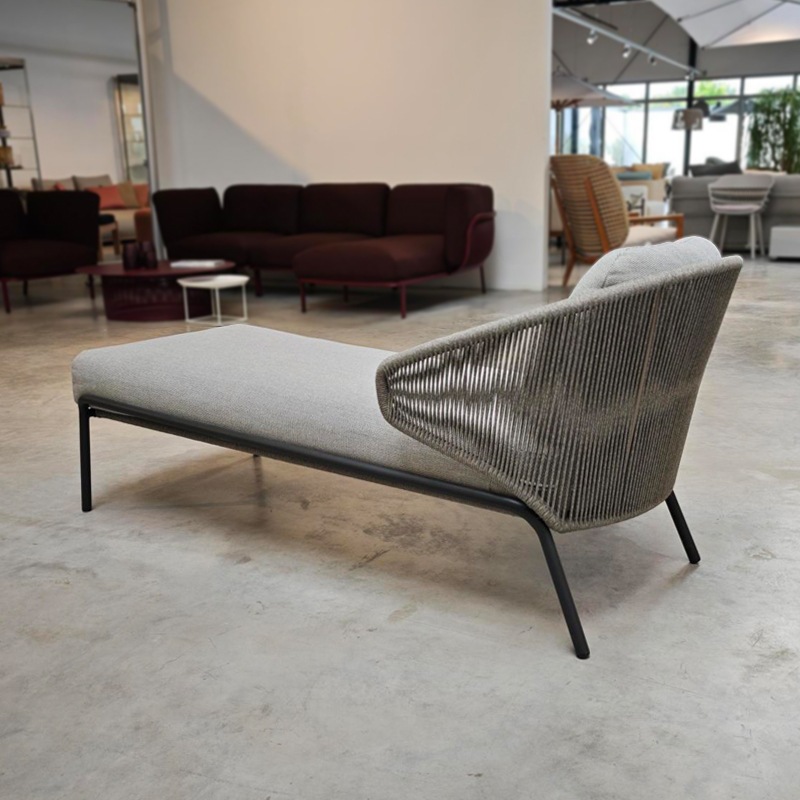 Manutti RADOC Chaiselongue, Lava/Bronze/Havanna