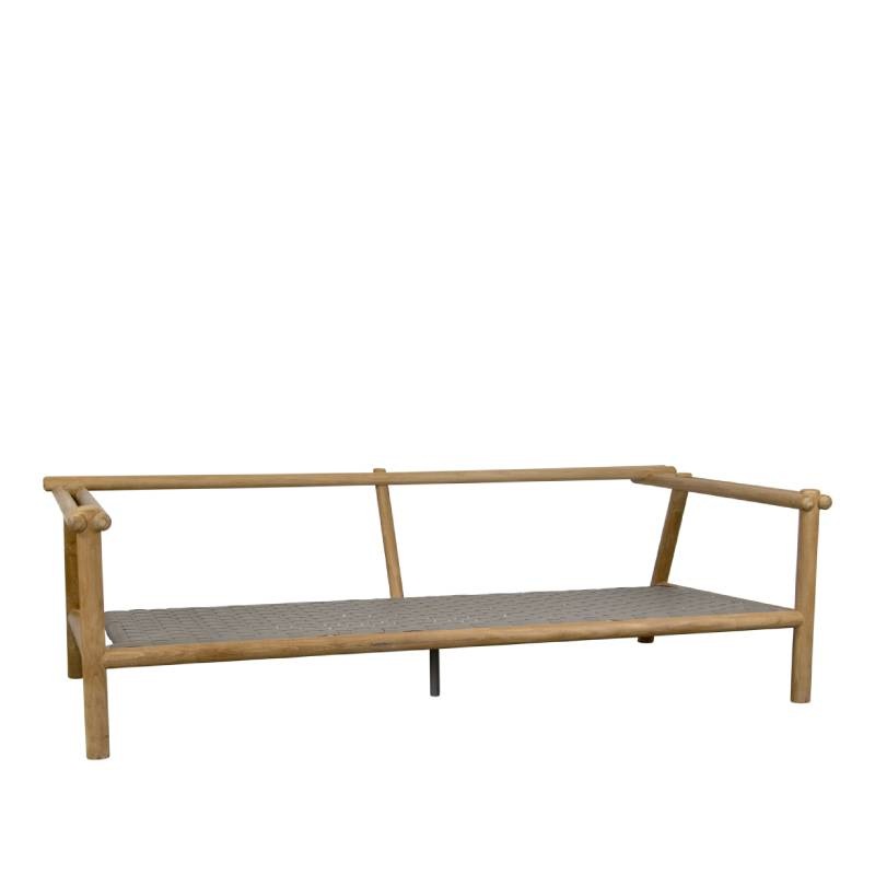Cane-line STICKS 2-Sitzer Sofa Teak