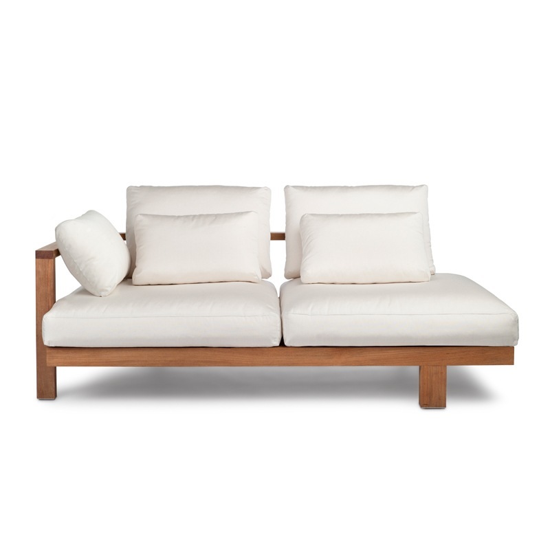 Schutzhülle für PURE SOFA Teak Ecksofa rechts