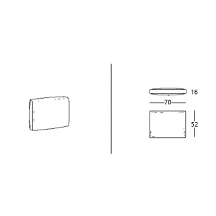 Zanotta KILT Kissen 70