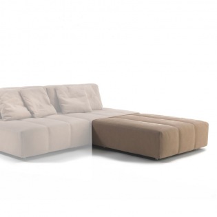 Riva FUR NATURE Pouf