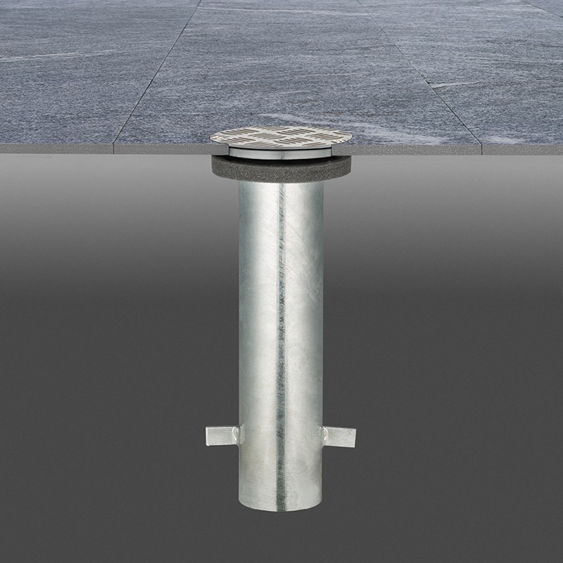 Befestigung für TEAKWOOD Schirm Ø 350 cm