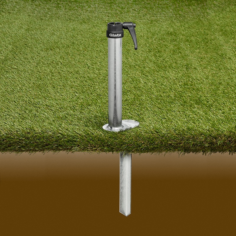 Befestigung für ALU-SMART Schirm 250x200 cm