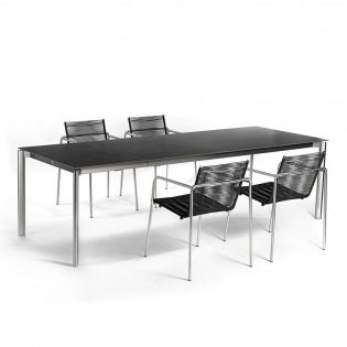 Fischer Möbel SWING Frontausziehtisch 95x150/210 cm