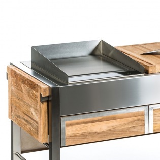 Indu+ Anti-Spritzschutz Teppanyaki 380