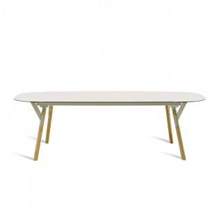 Varaschin LINK Tisch, elliptisch