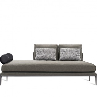 Ersatzbezug für B&B Italia ATOLL 2er Endelement Rückenlehne rechts, Rollen-Armlehnen