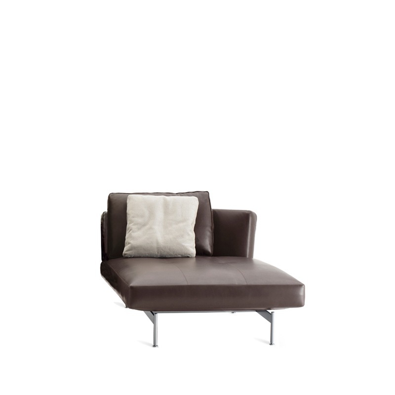 B&B Italia SAKÉ Chaiselongue, geschwungen