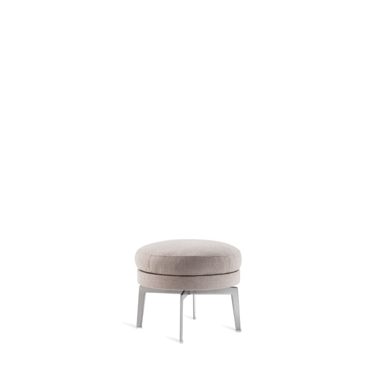 Flexform FEEL GOOD Hocker mit Metallgestell