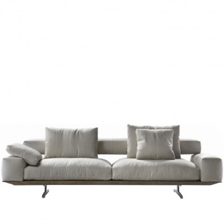 Flexform WING 2-sitzer Sofa LARGE, schmale Armlehne