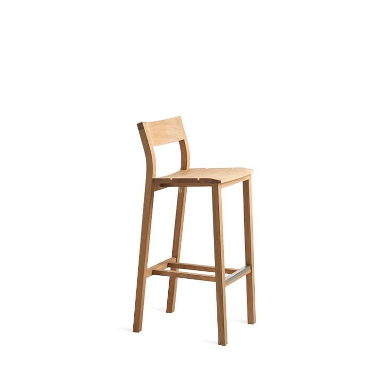 kos teak barhocker produktbild
