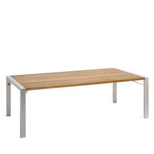 Weishäupl Flip Gartentisch 220 x 90 cm, klappbar