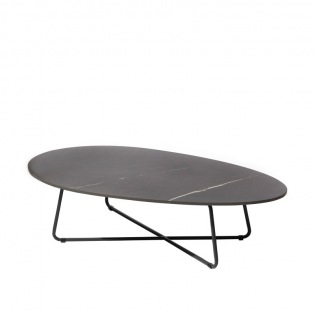 Fischer Möbel  DROP Loungetisch oval