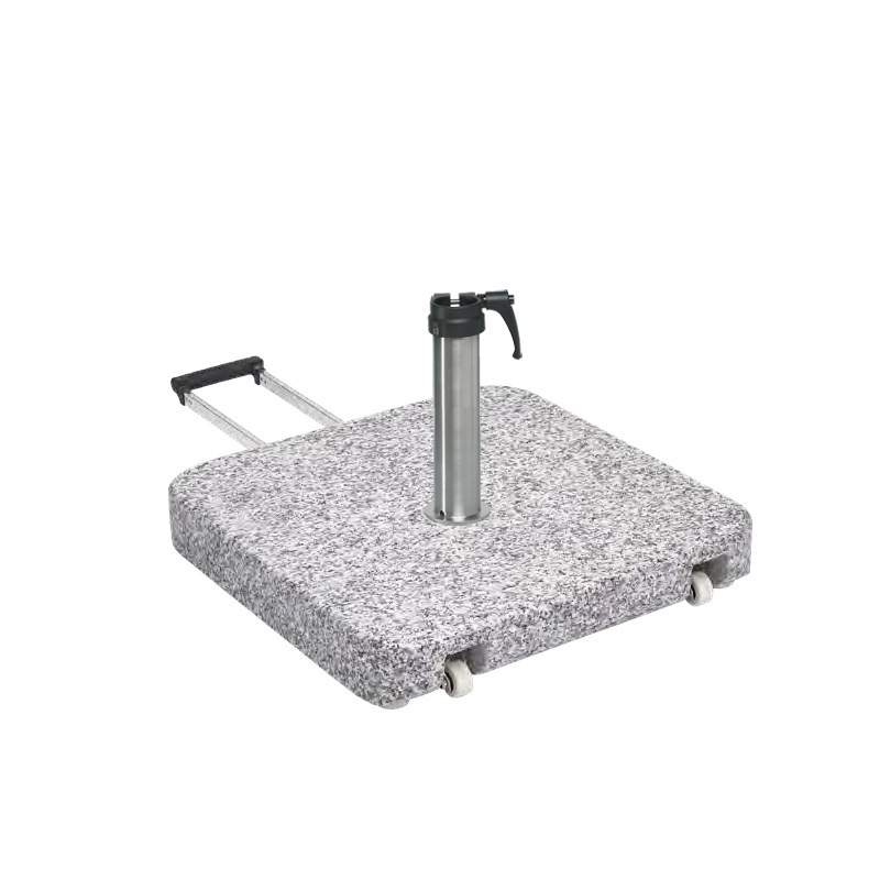GLATZ Granitsockel Z, 55 kg mit Rollen + Handgriff